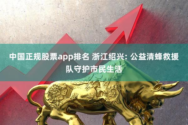 中国正规股票app排名 浙江绍兴: 公益清蜂救援队守护市民生活